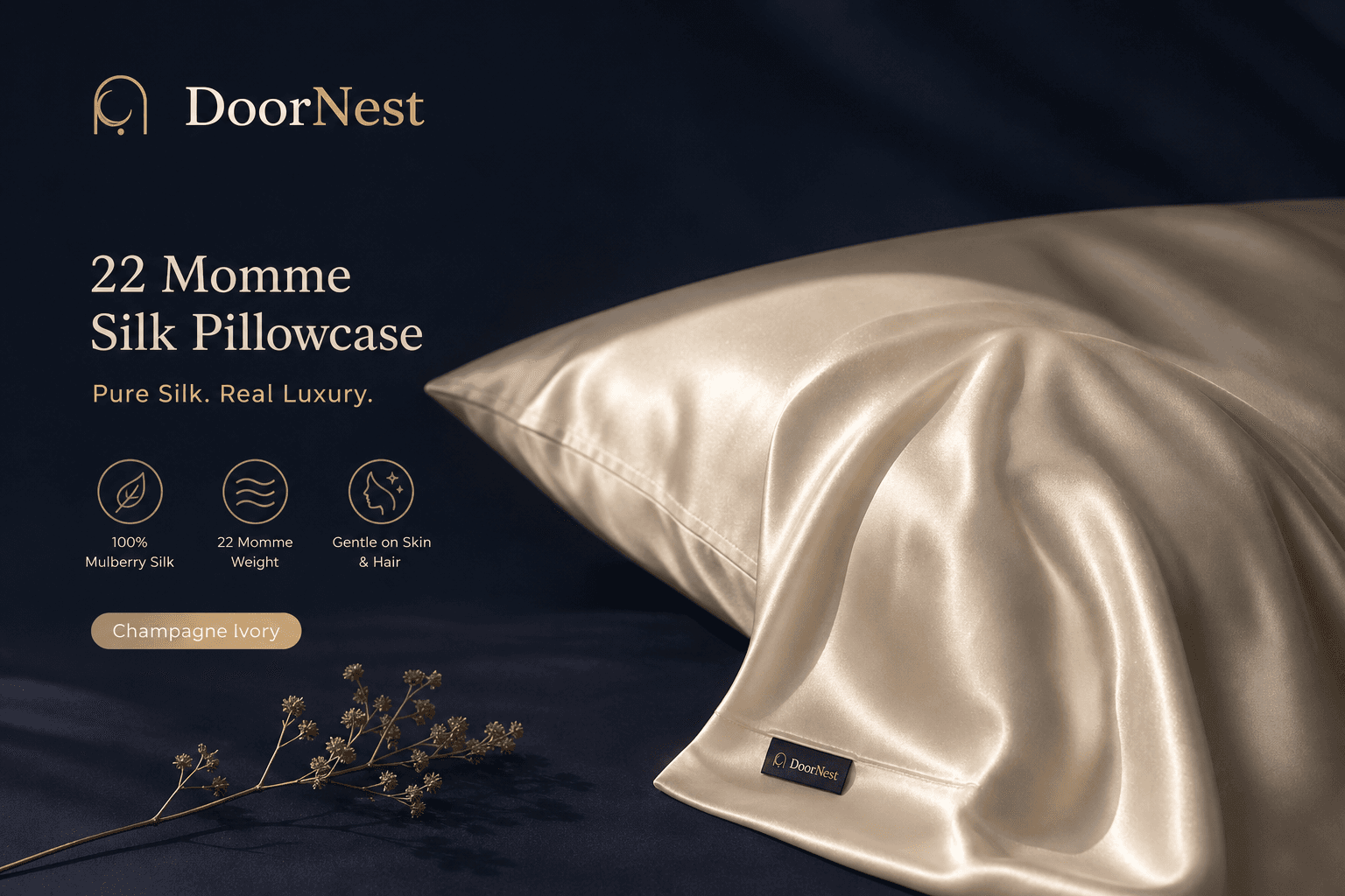 Silk Sleep Pillowcase image 2